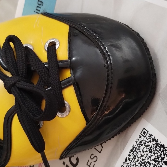 Vintage Dolce & Gabbana Y2K Bumblebee Leather Flat Ballerina Loafer - Picture 6 of 15